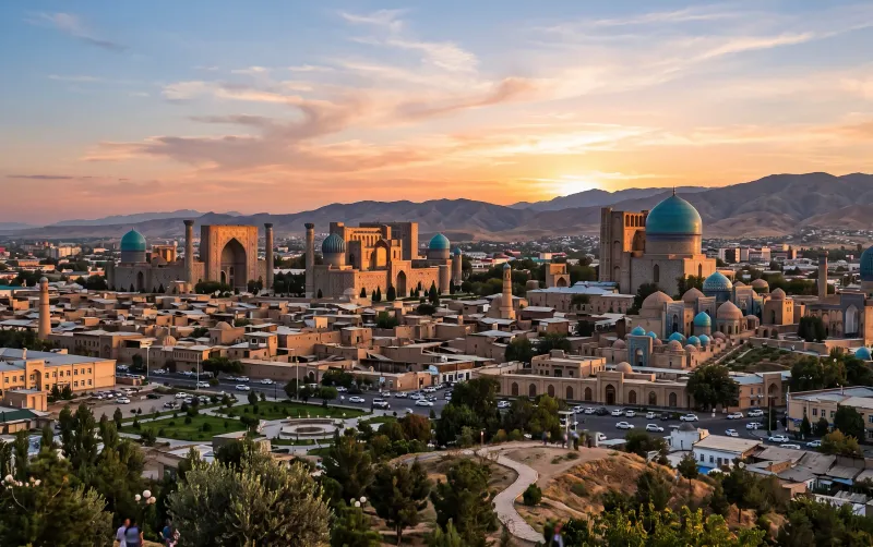 Models in Samarkand