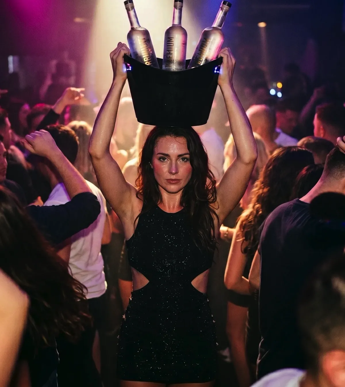 Bottle Service Models for hire on BookModels