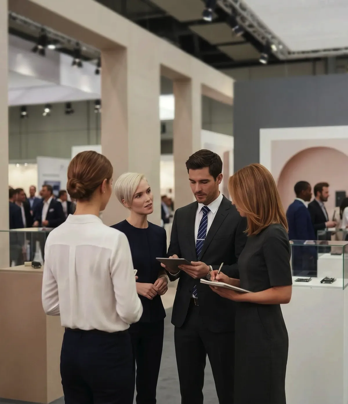Trade Show Staff Models for hire on BookModels